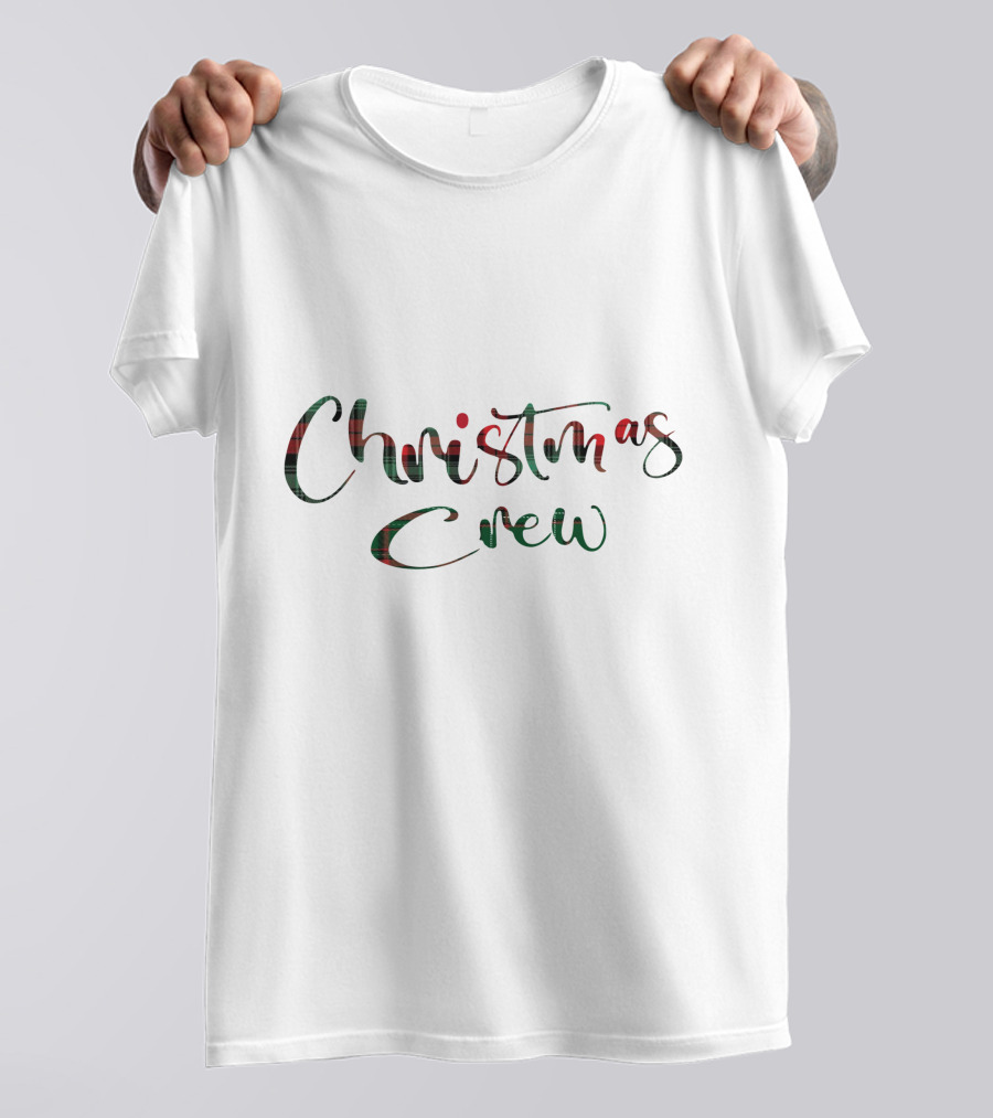Christmas Crew Plaid T-Shirt
