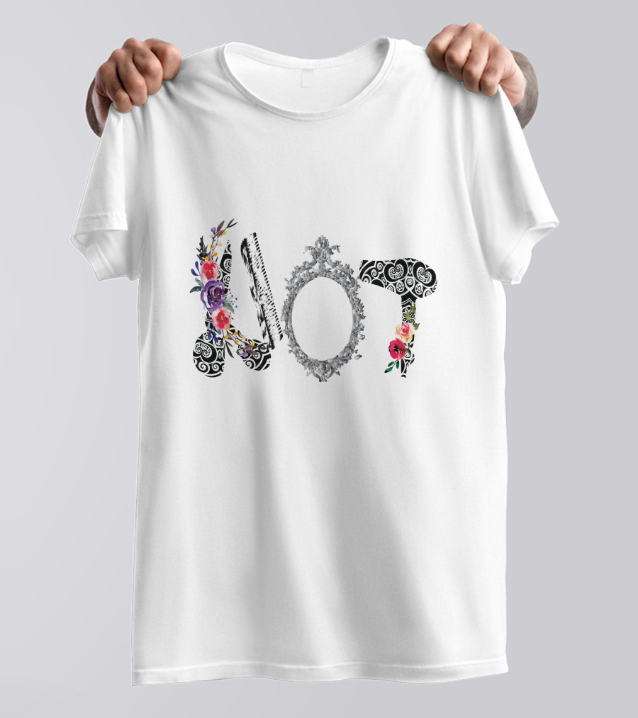 Hair Heart Flowers Hair Style Love Artful T-Shirt