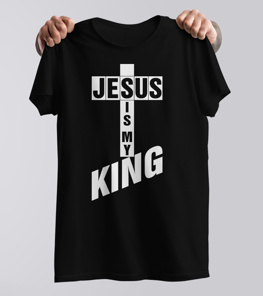 Jesus Is My King Cross T-Shirt