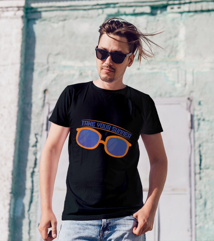 Take Your Summer Sunglasses Retro Vibes T-Shirt