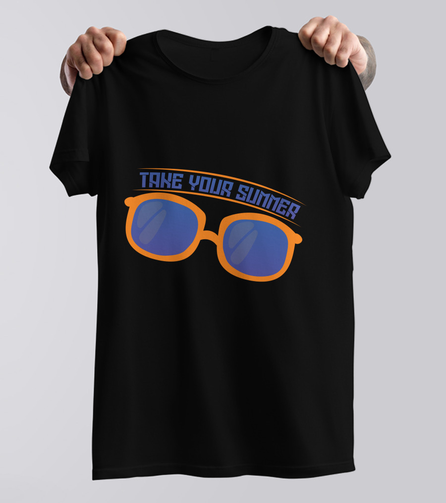 Take Your Summer Sunglasses Retro Vibes T-Shirt