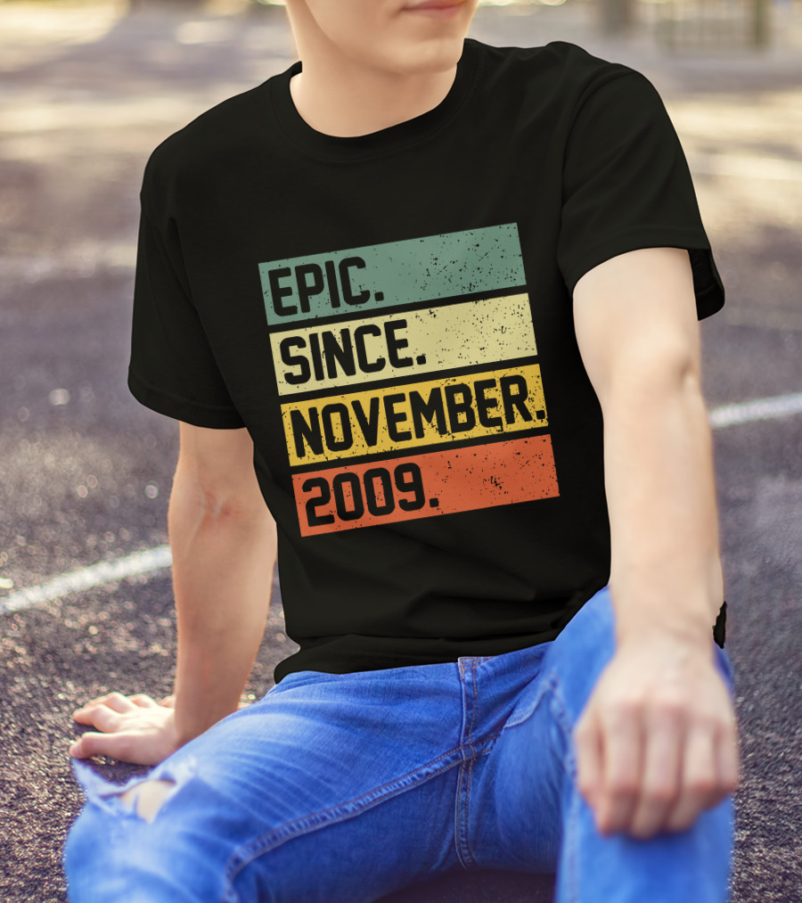 Epic Since November 2009 Retro T-Shirt