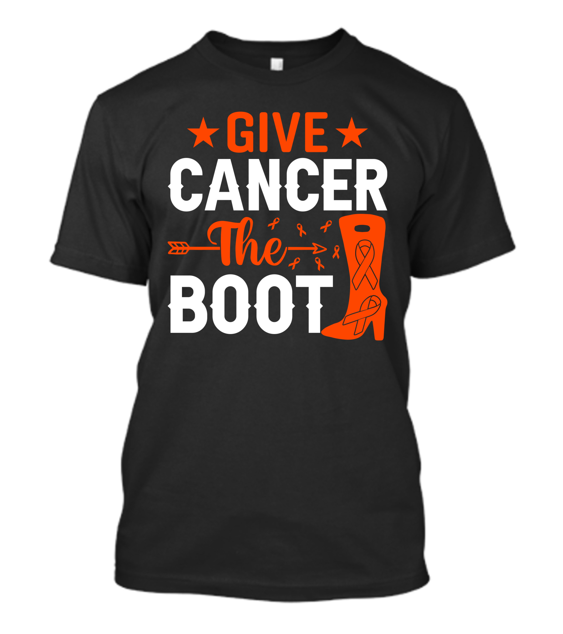 Give Cancer The Boot T-Shirt