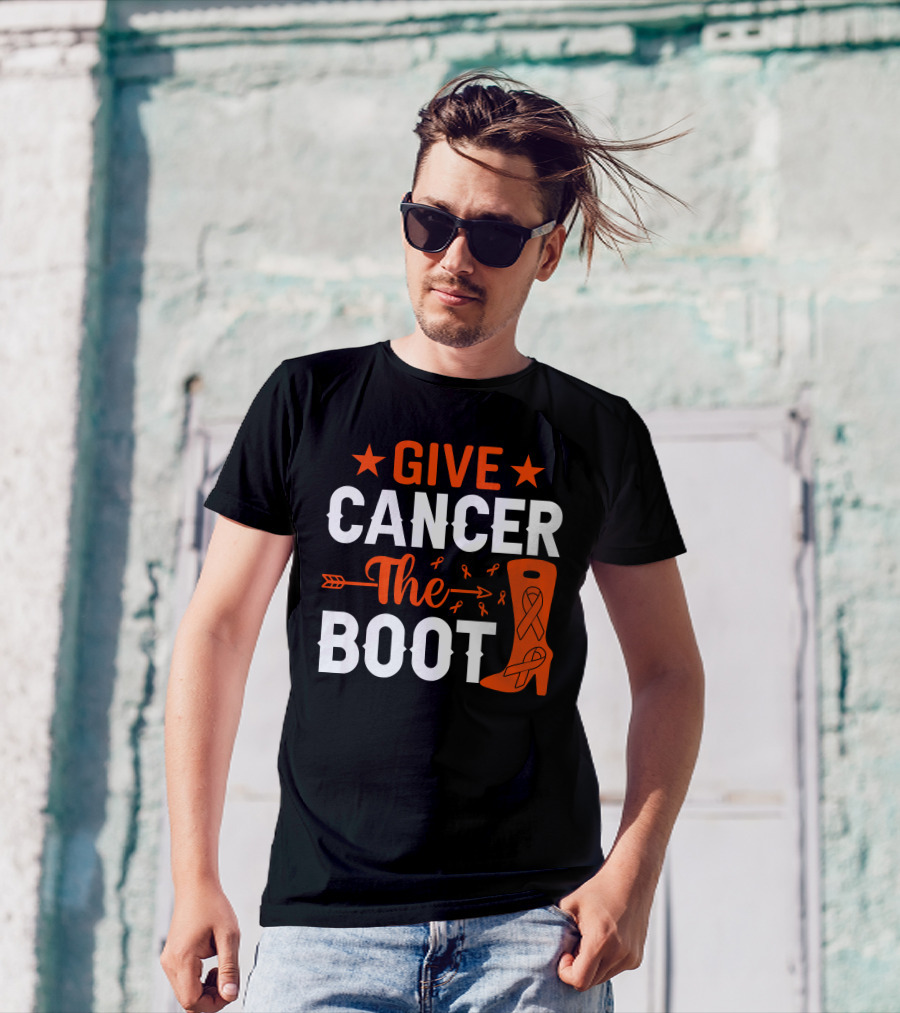 Give Cancer The Boot T-Shirt
