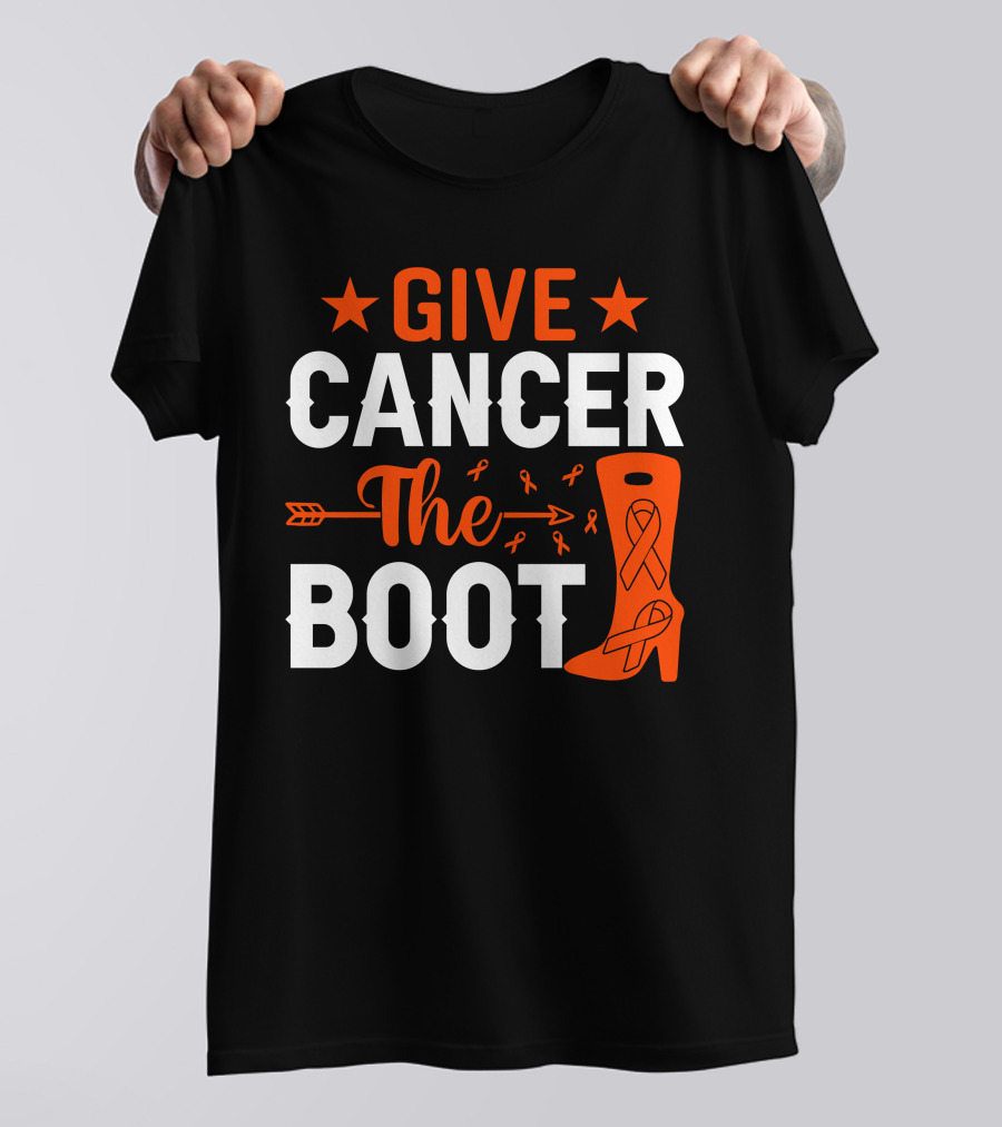 Give Cancer The Boot T-Shirt