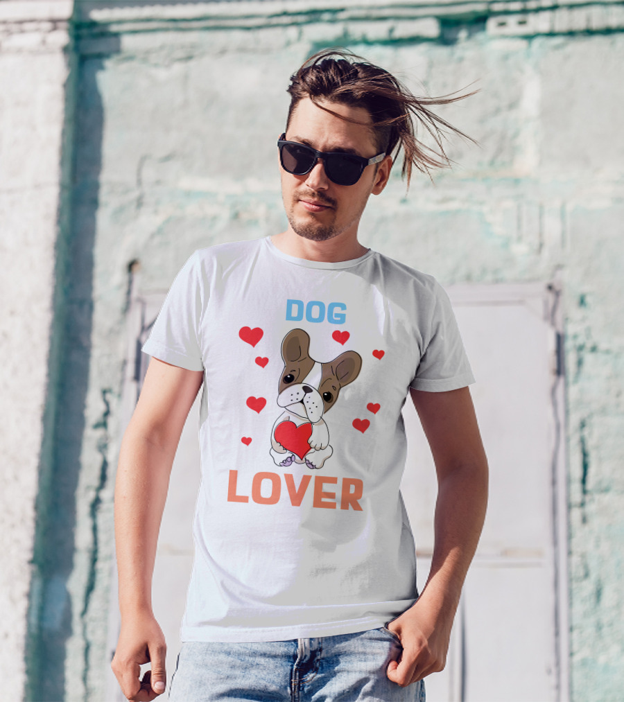 DOG LOVER Puppy Hearts T-Shirt