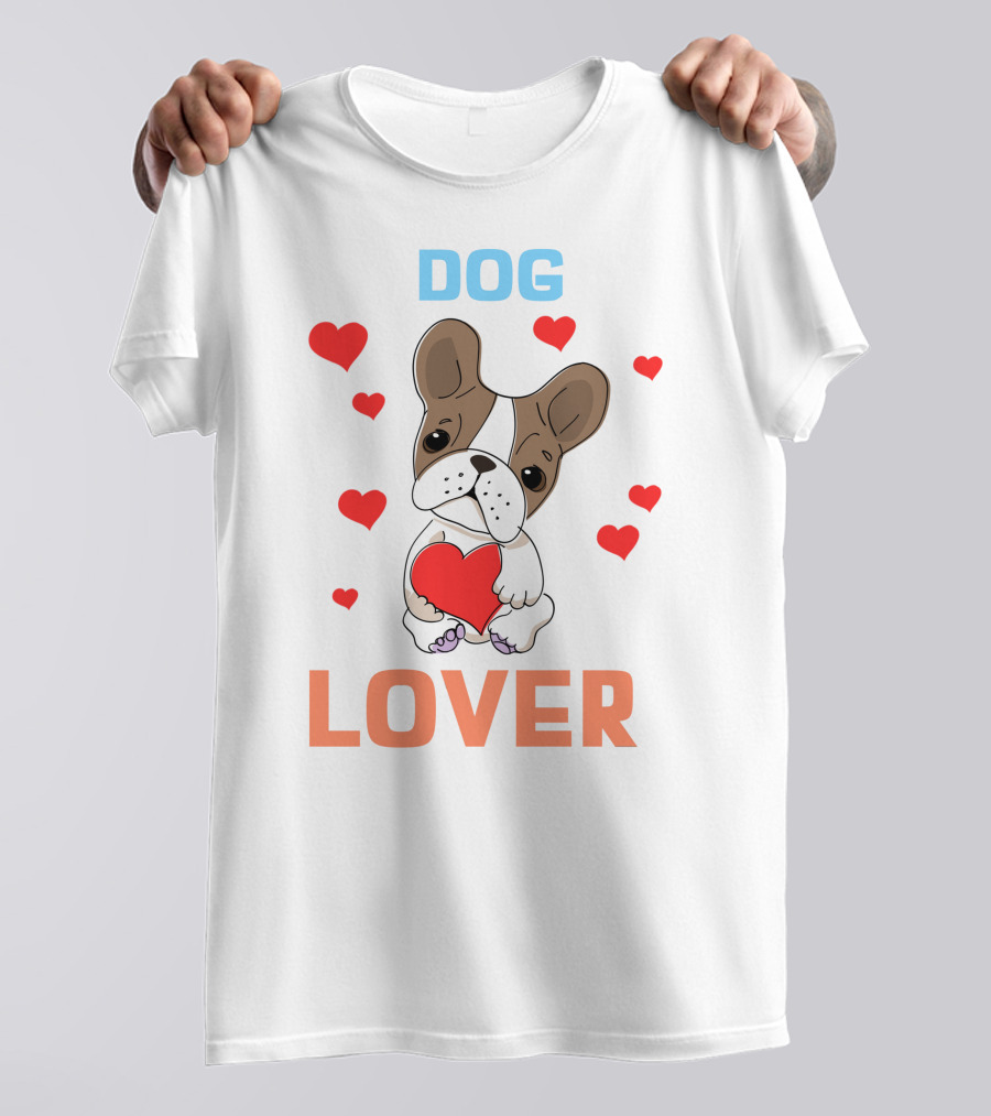 DOG LOVER Puppy Hearts T-Shirt