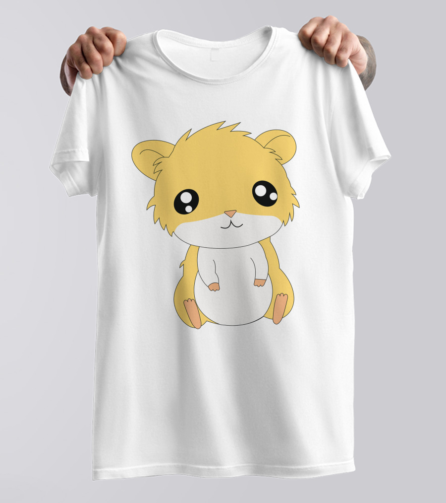 Cute Baby Hamster Cartoon T-Shirt