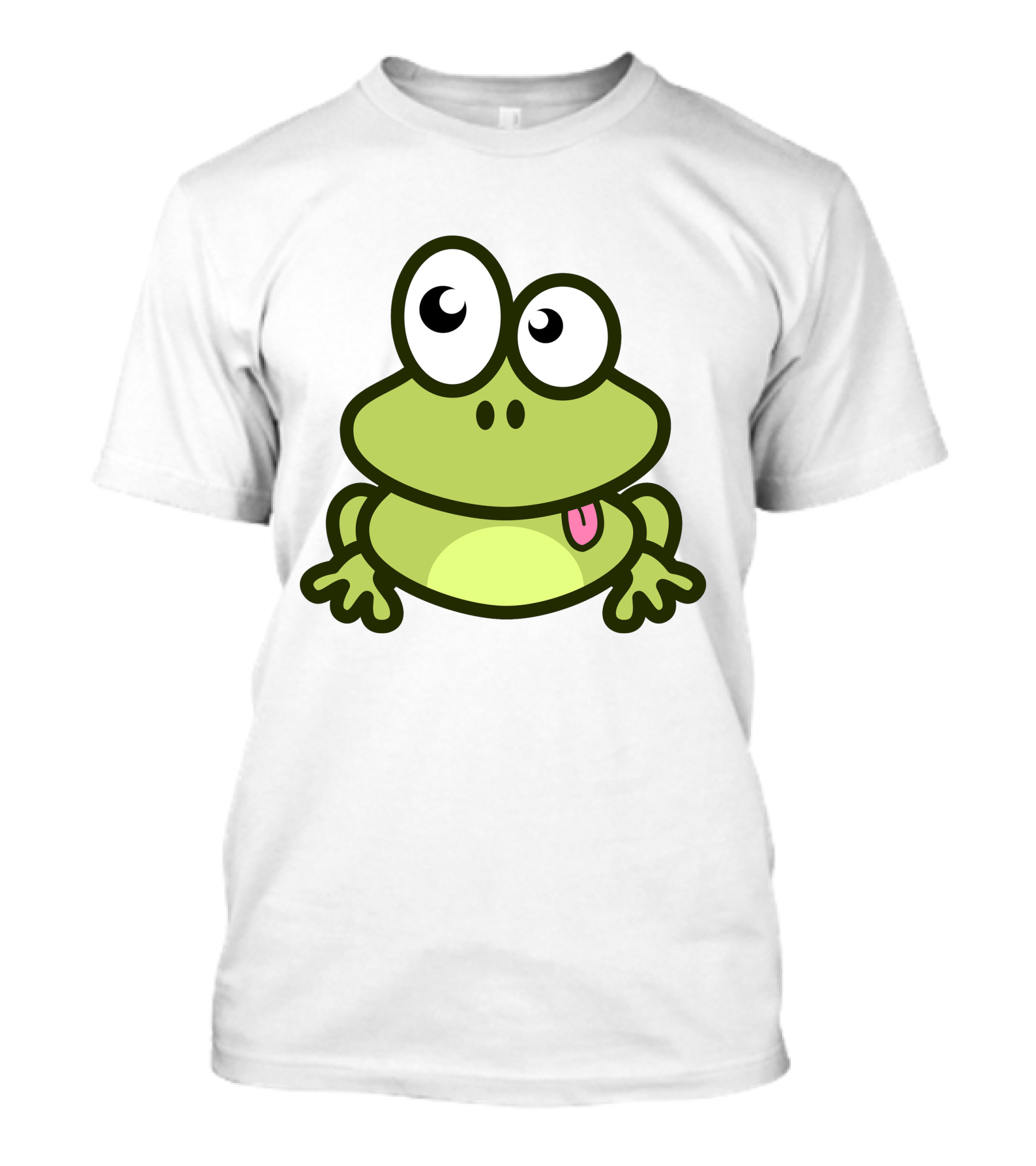 Cute Cartoon Frog Adorable Image T-Shirt