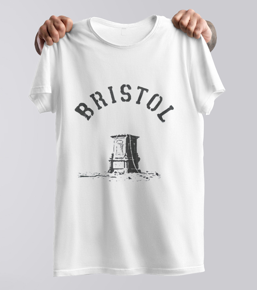 Bristol Banksy Empty Plinth T-Shirt