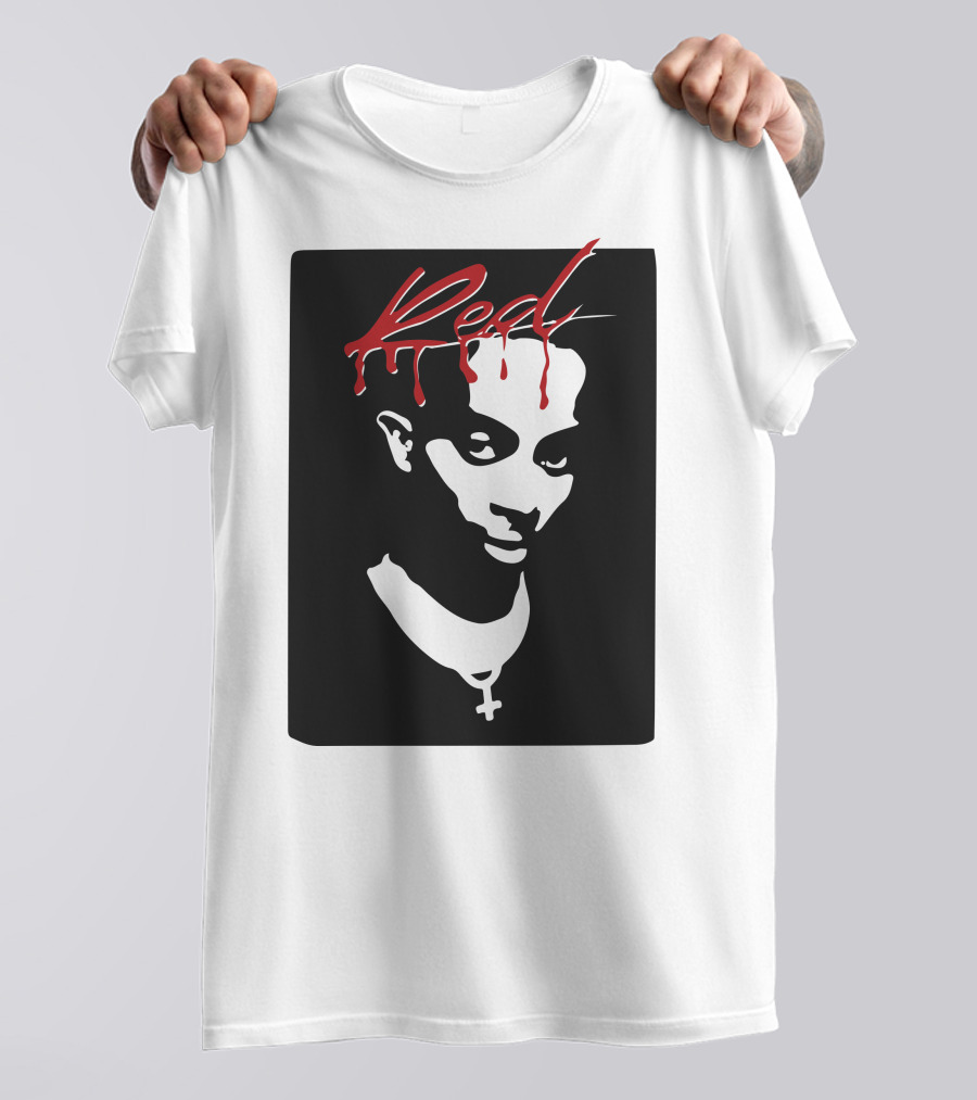 Playboi Carti Whole Lotta Red Dripping Face T-Shirt