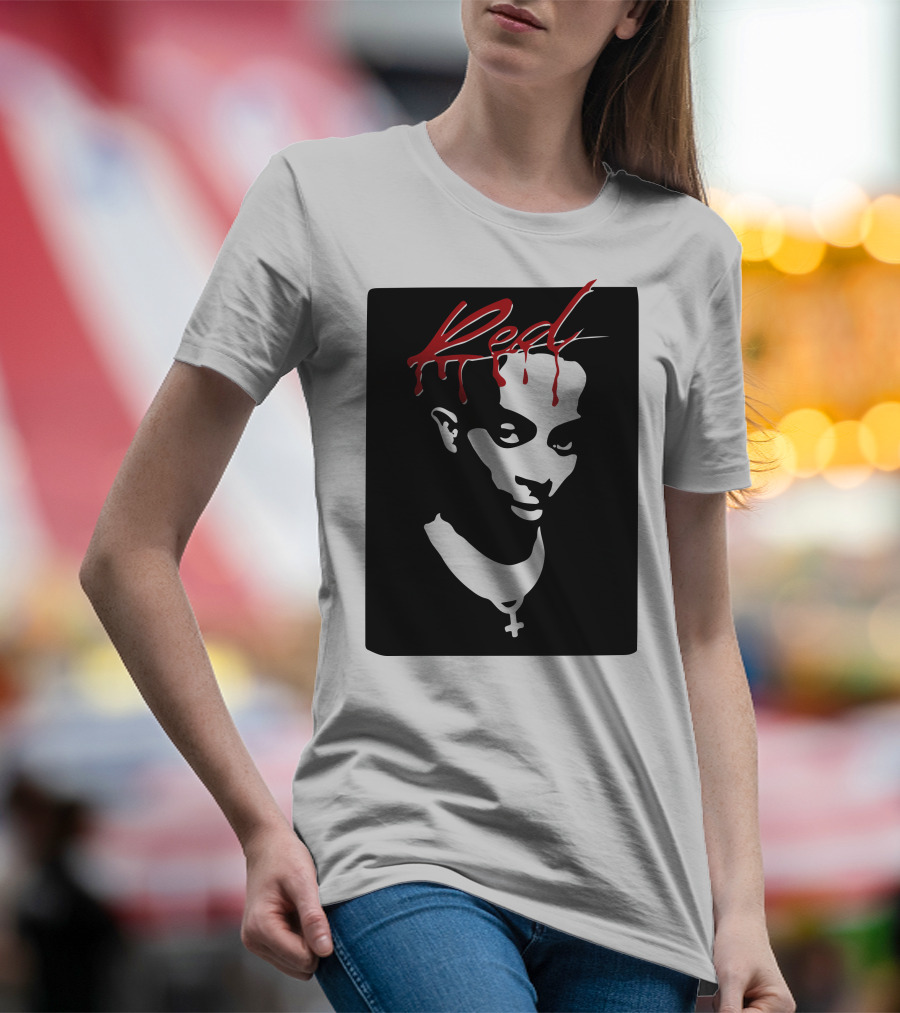 Playboi Carti Whole Lotta Red Dripping Face T-Shirt