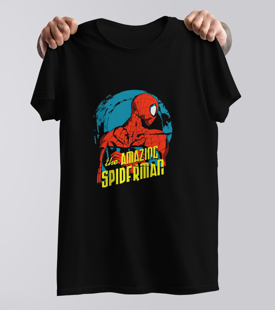The Amazing Spiderman Heroic Pose T-Shirt