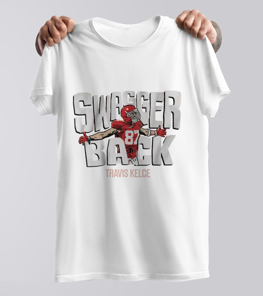Swagger Back Travis Kelce Football T-Shirt