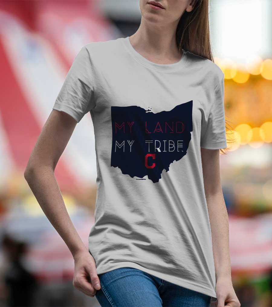 My Land My Tribe Cleveland C Indians T-Shirt