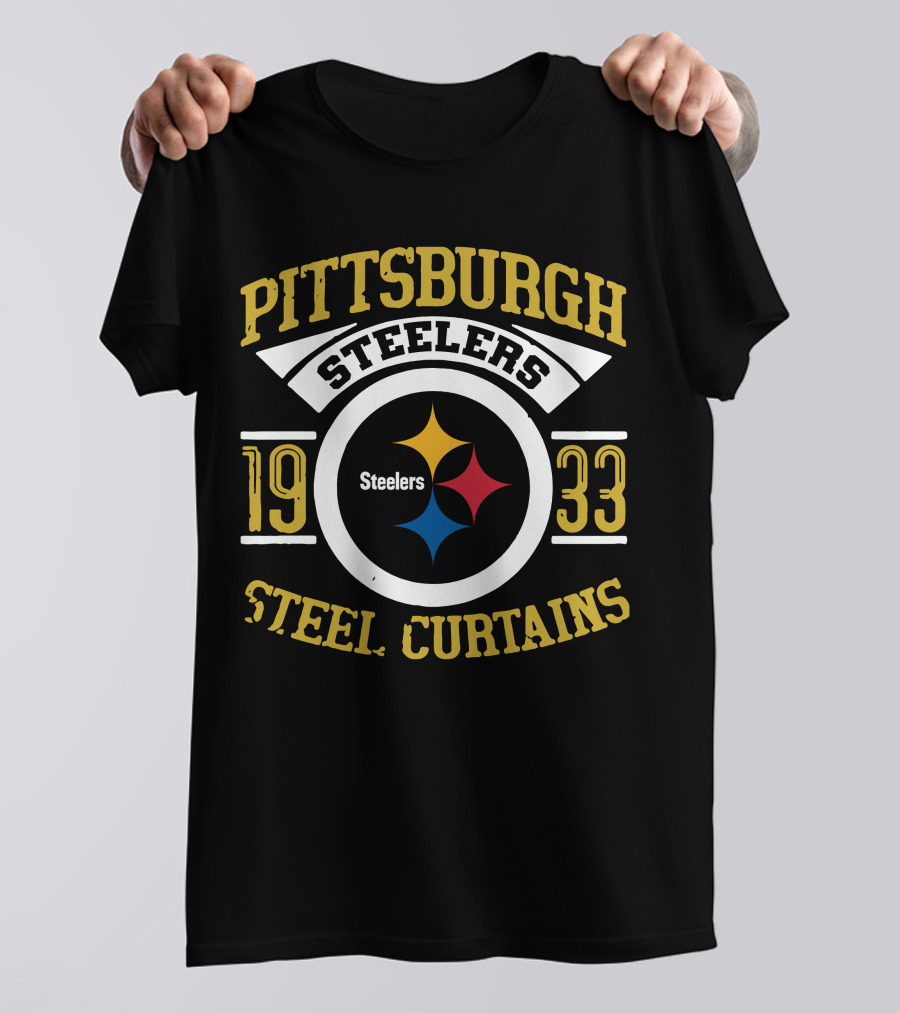 Pittsburgh Steelers Steel Curtains 1933 T-Shirt