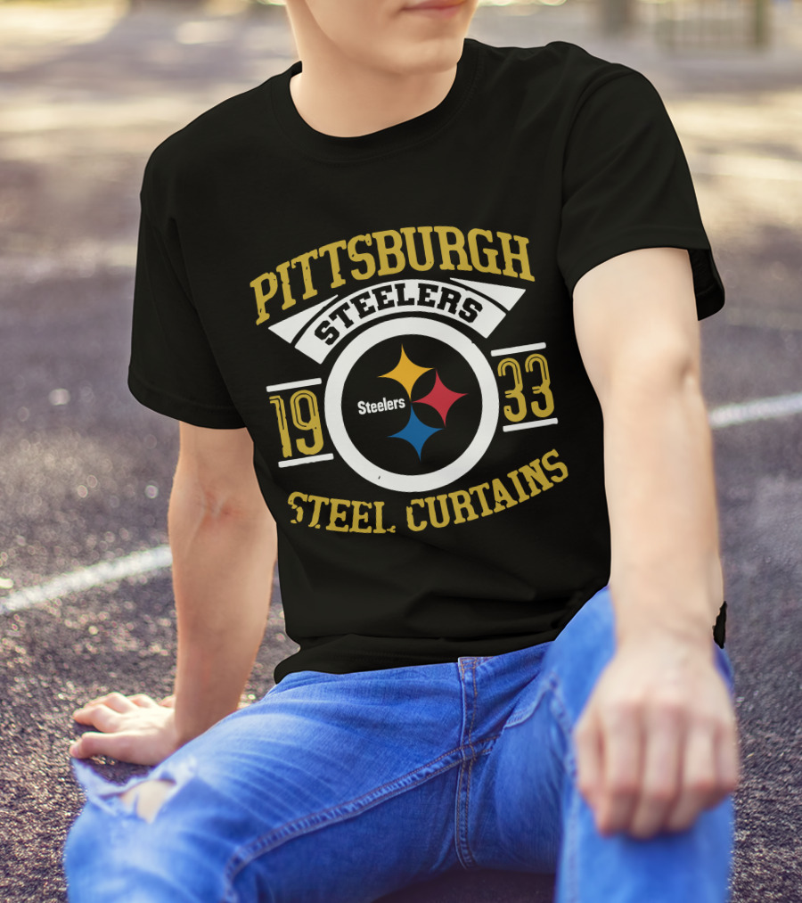 Pittsburgh Steelers Steel Curtains 1933 T-Shirt