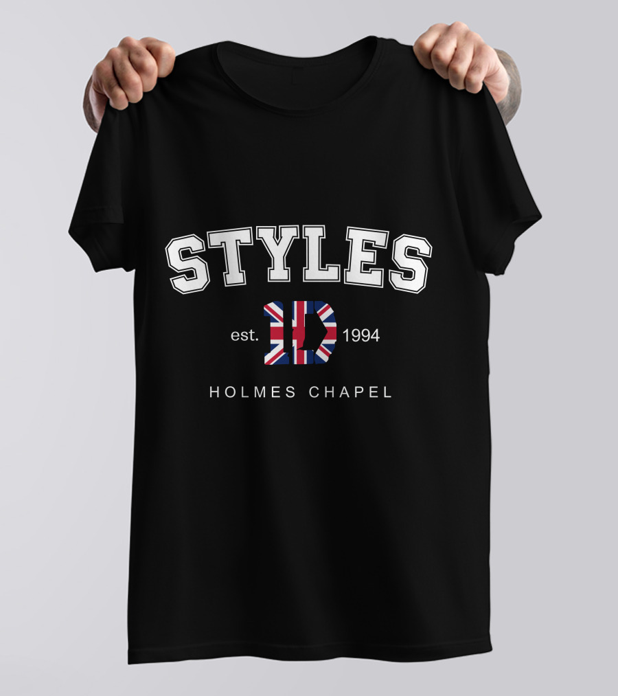 Styles Established 1994 HD Holmes Chapel Union Jack T-Shirt