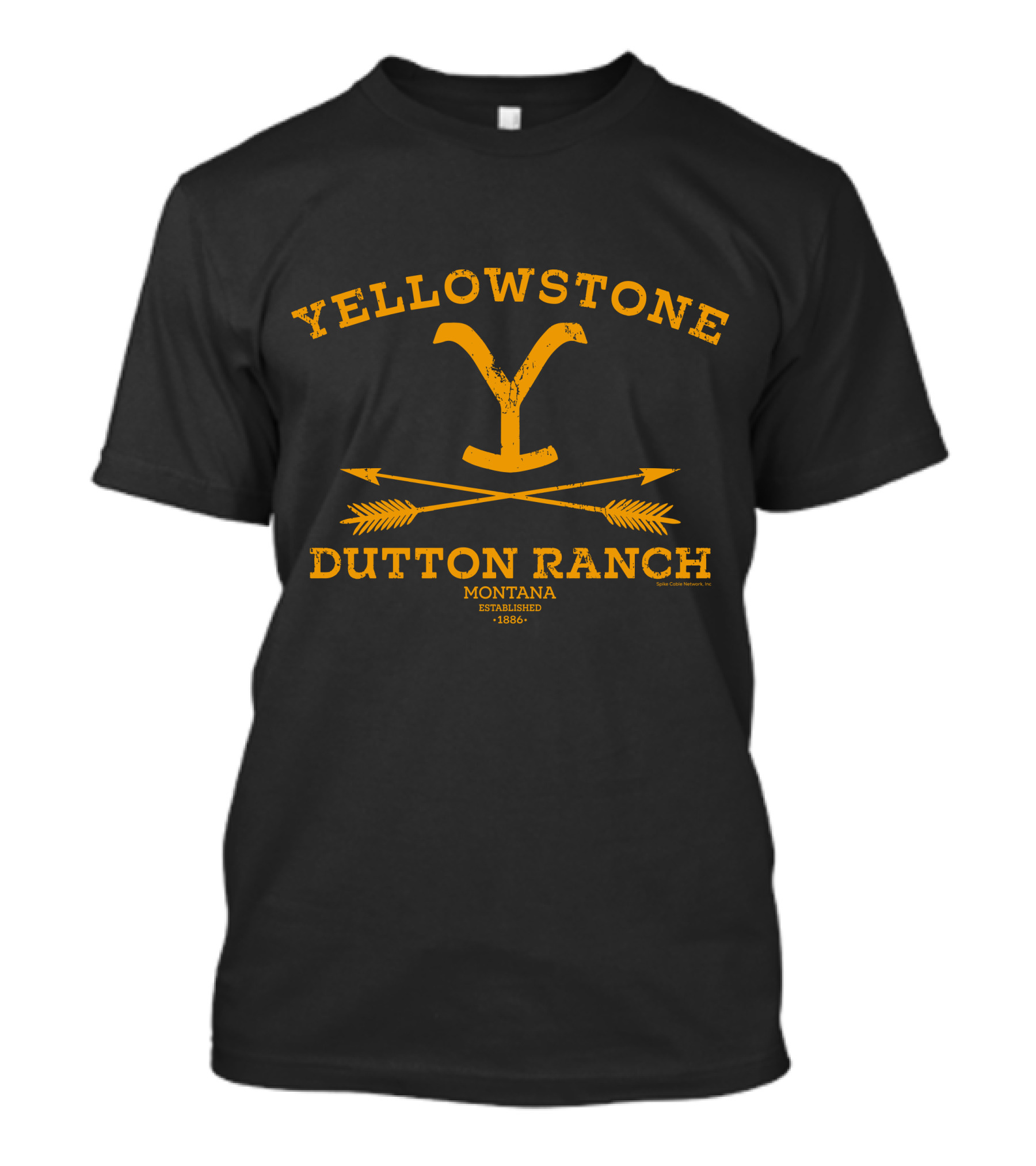 Yellowstone Dutton Ranch Montana Established 1886 Arrows T-Shirt