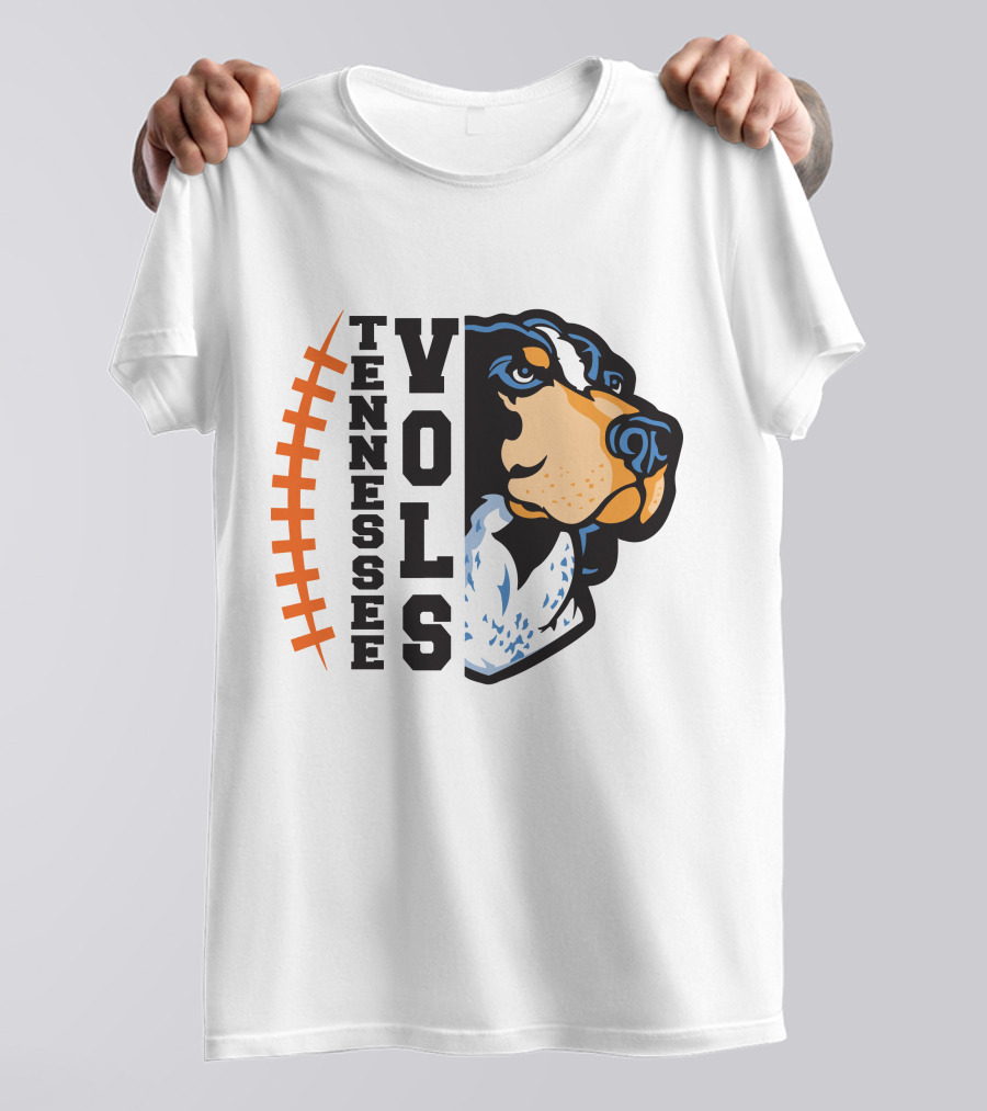 Tennessee Vols Football Dog Sublimation T-Shirt