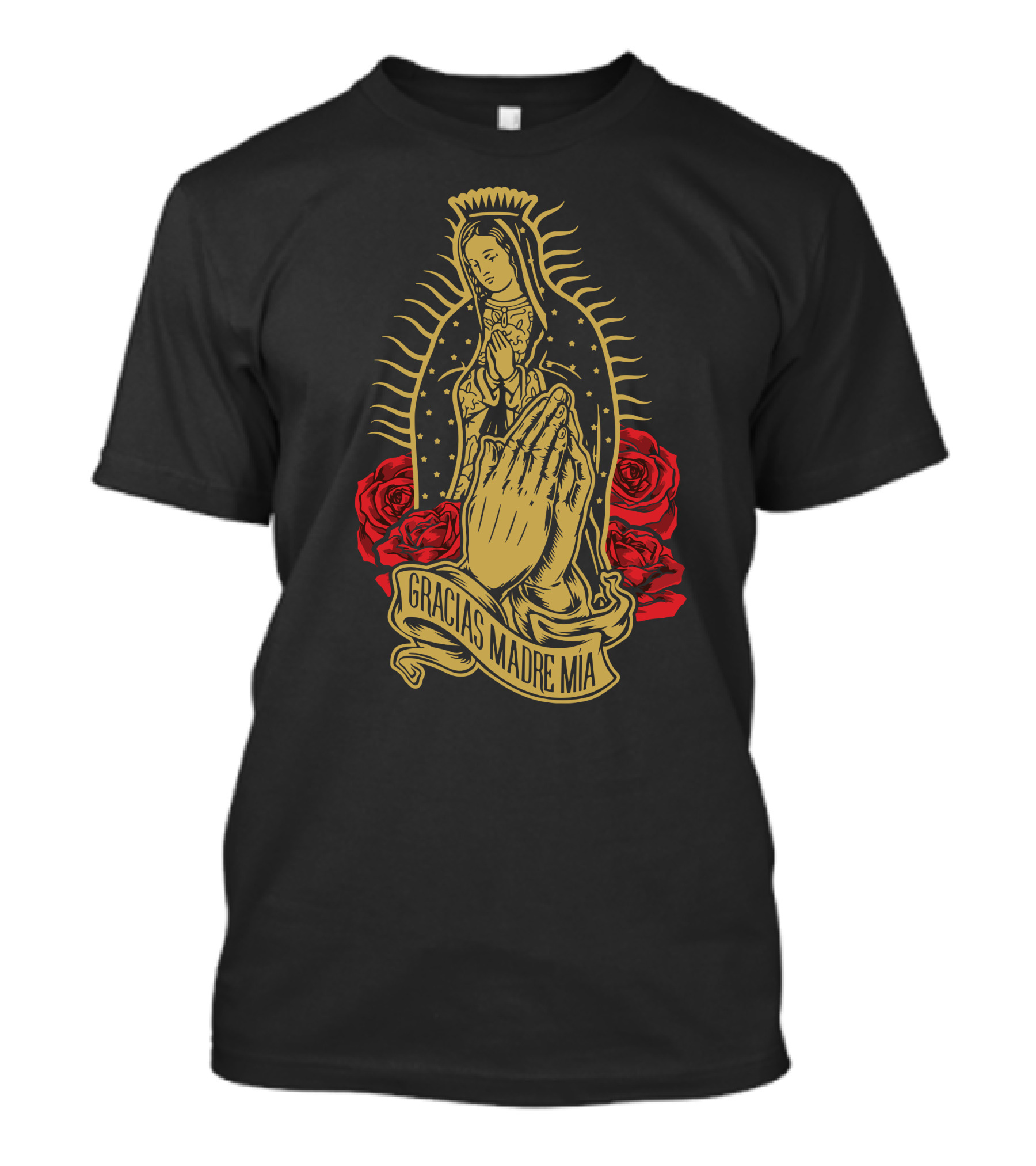 Gracias Madre Mía Our Lady Virgen De Guadalupe Virgin T-Shirt