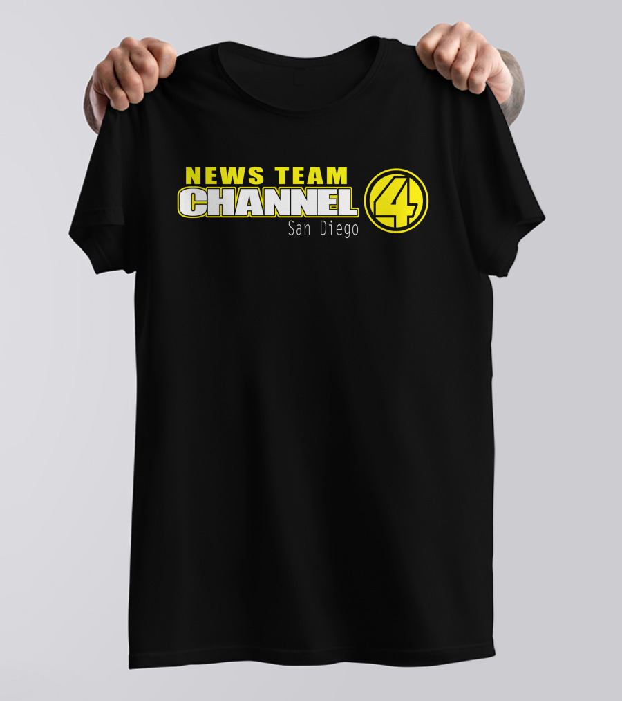 News Team Channel 4 San Diego T-Shirt