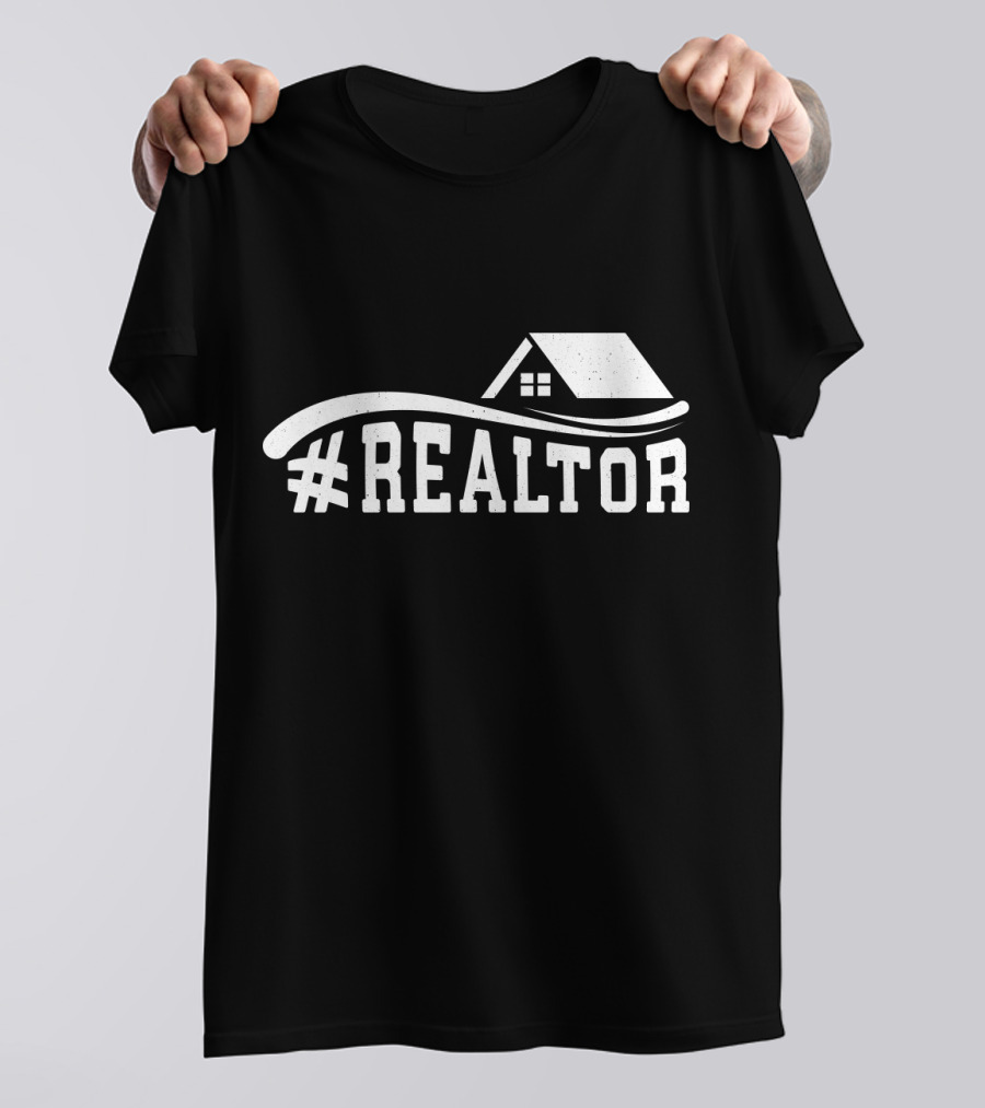 Realtor Housing Real Estate Agent Emblem T-Shirt