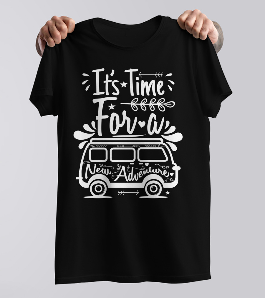 It's Time For A New Adventure With Camper Van Journey T-Shirt