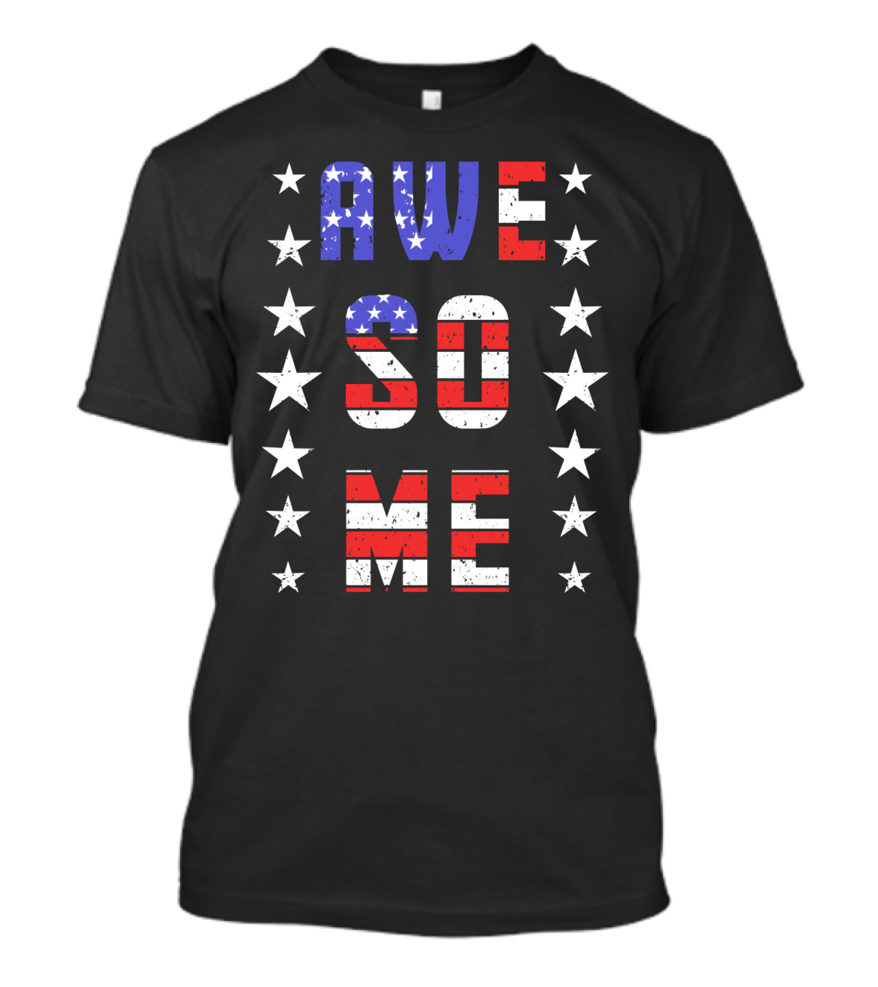 Awesome Stars And Stripes American Flag T-Shirt