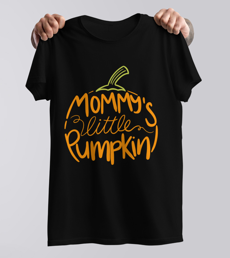 Mommy's Little Pumpkin Halloween Pregnancy Costumes T-Shirt