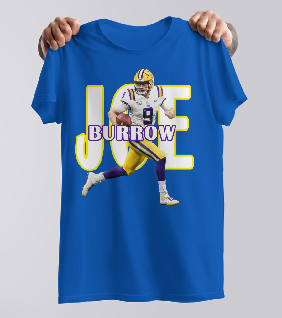 Joe Burrow LSU Football Legends T-Shirt