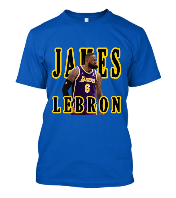 JAMES LEBRON Lakers 6 NBA T-Shirt