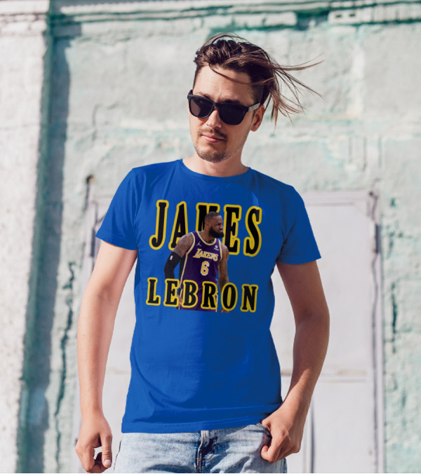 JAMES LEBRON Lakers 6 NBA T-Shirt