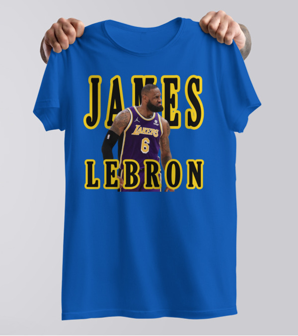 JAMES LEBRON Lakers 6 NBA T-Shirt