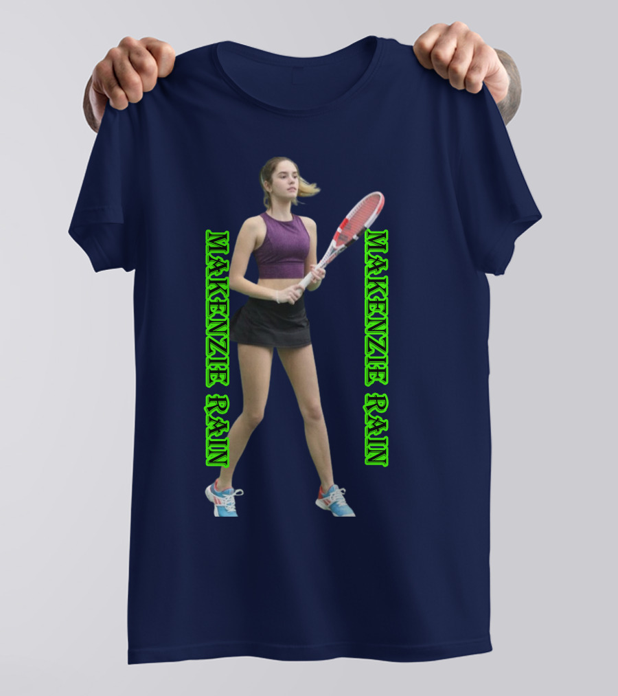 Makenzie Raine Tennis Activewear Tank Top T-Shirt