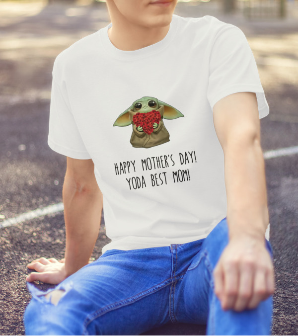 Happy Mother's Day Yoda Best Mom T-Shirt