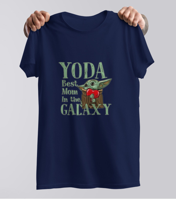 Yoda Best Mom In The Galaxy T-Shirt