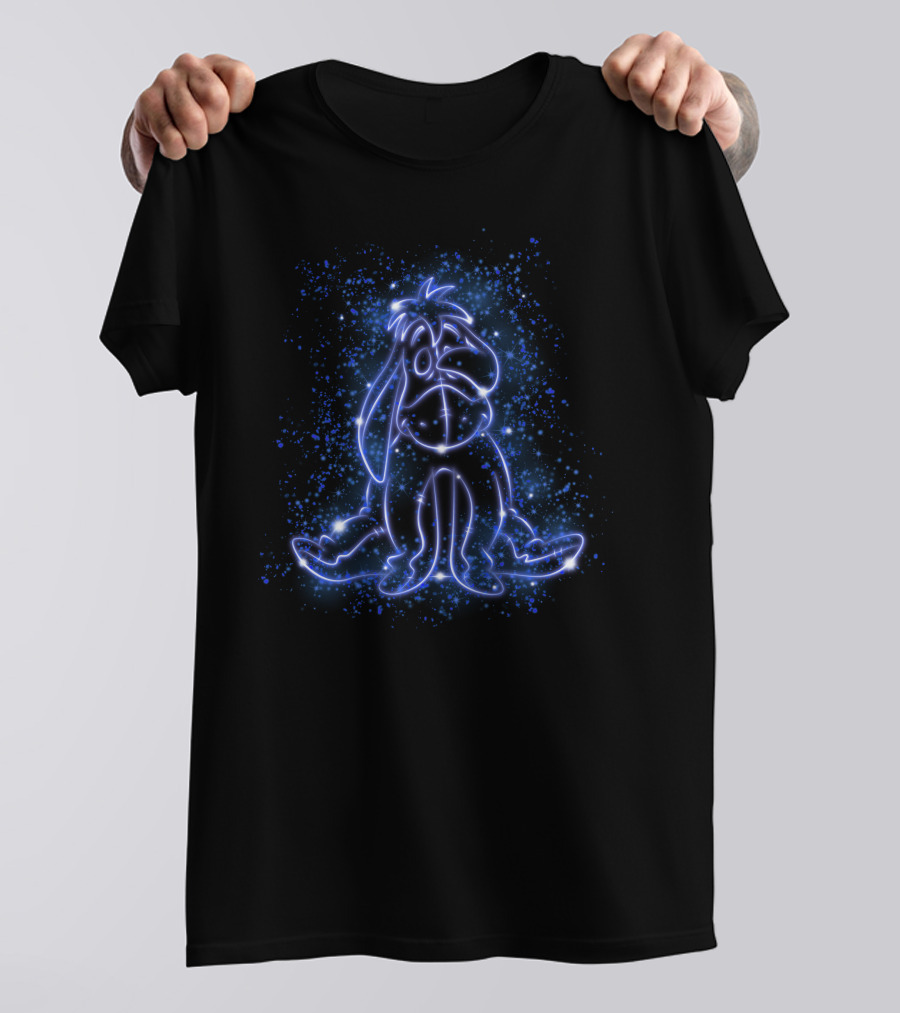 Eeyore Light Constellation Glow Effects T-Shirt