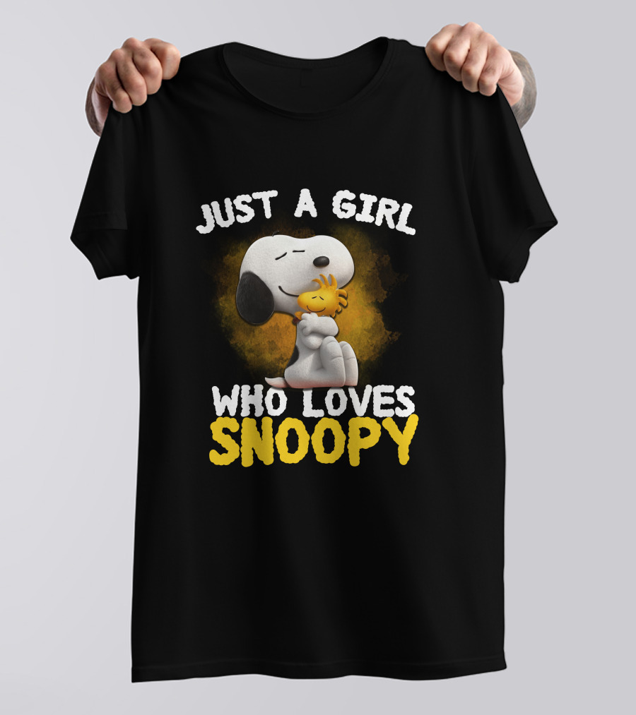 Just A Girl Who Loves Snoopy T-Shirt