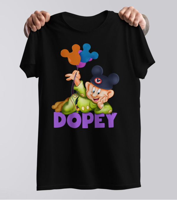 Dopey Balloons Pixar Crossover T-Shirt