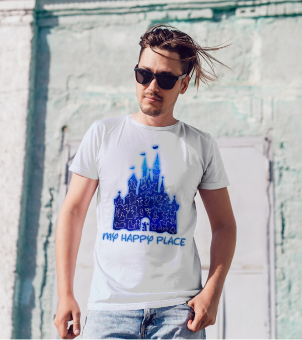 My Happy Place Disney Castle T-Shirt
