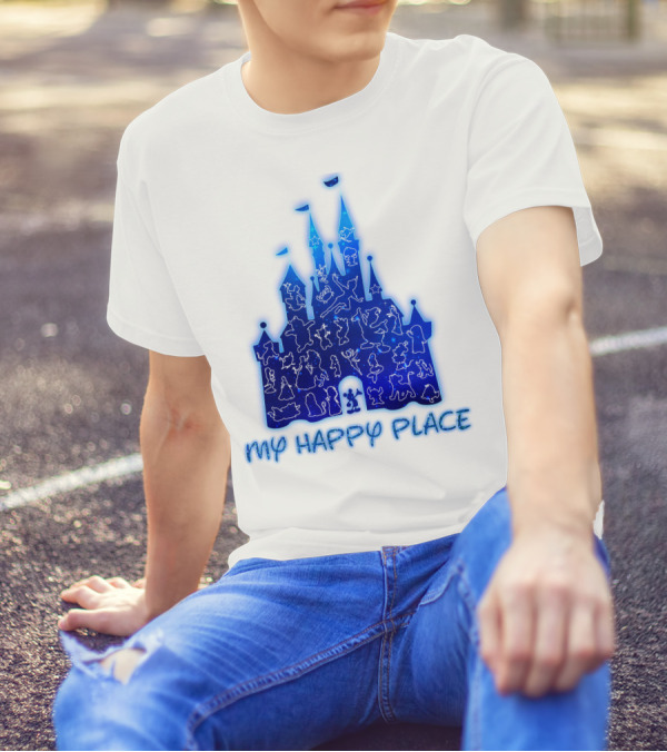 My Happy Place Disney Castle T-Shirt