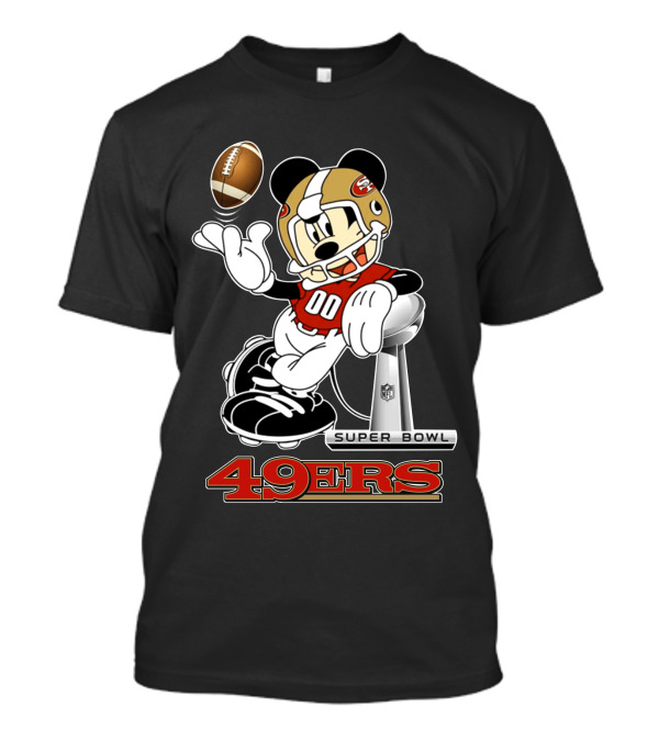 49ers Super Bowl Football Character Mkfun S49 T-Shirt