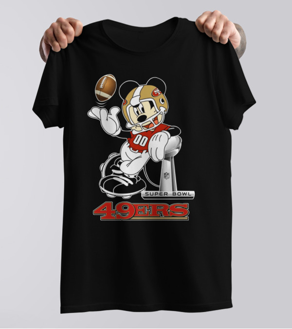 49ers Super Bowl Football Character Mkfun S49 T-Shirt