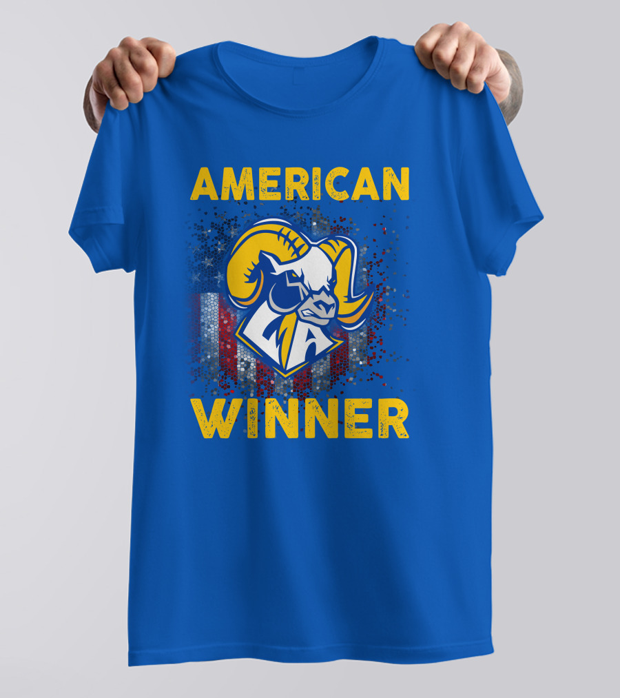 American Winner Los Angeles Rams Special Gift T-Shirt
