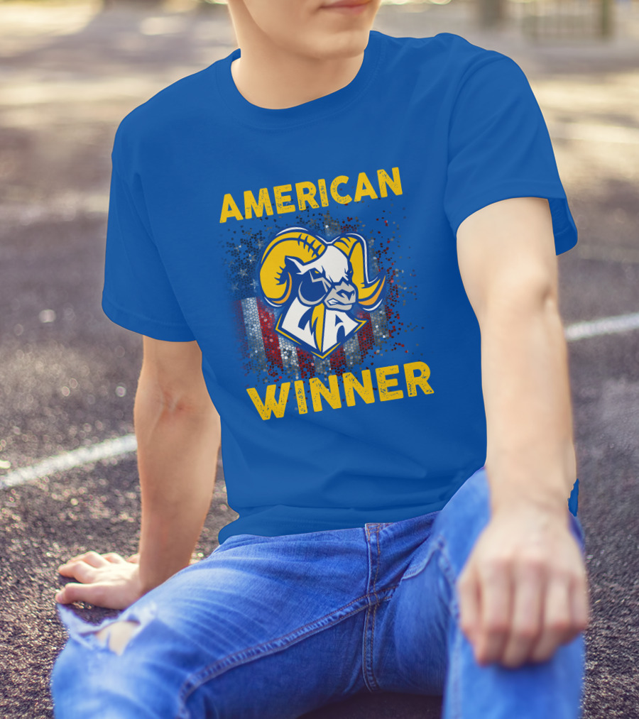 American Winner Los Angeles Rams Special Gift T-Shirt