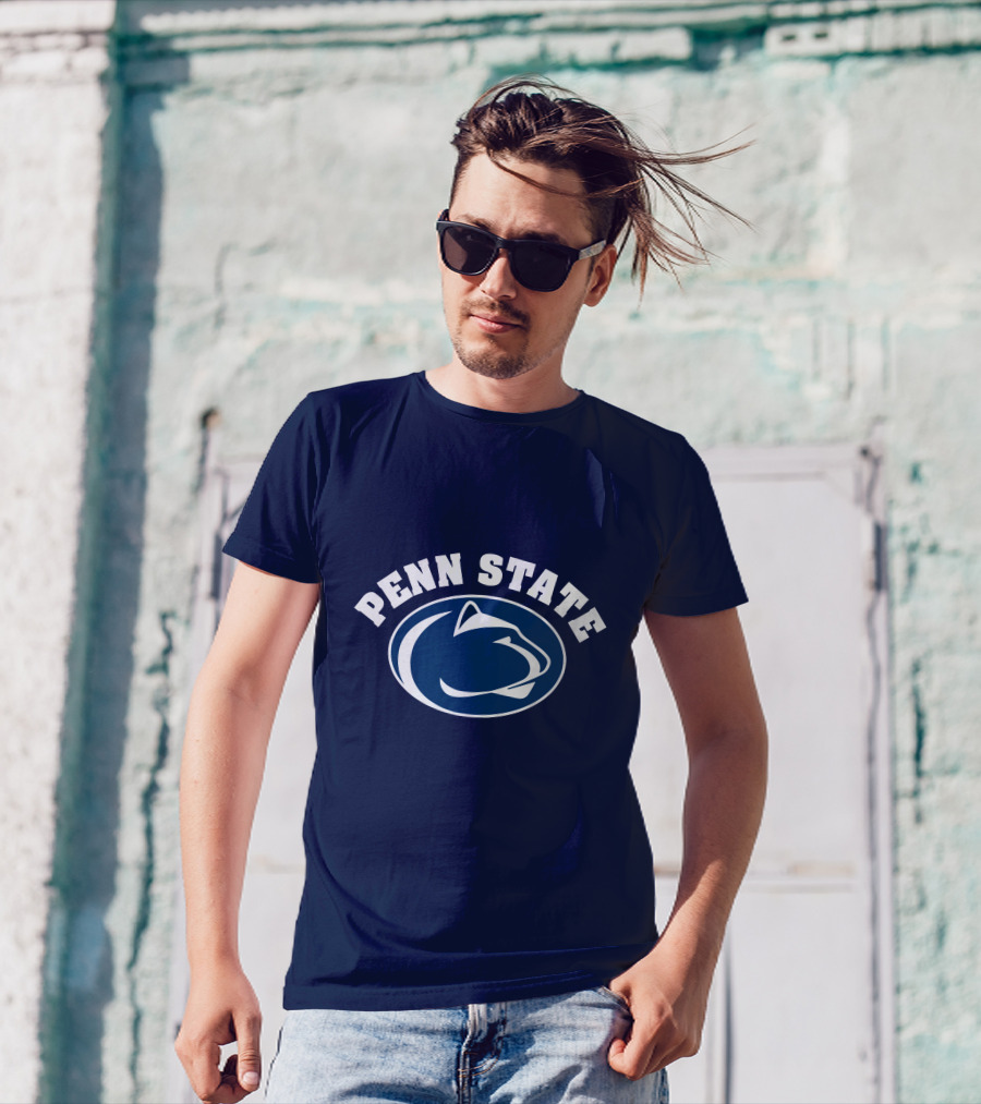 Penn State Nittany Lions Football Ice Hockey T-Shirt