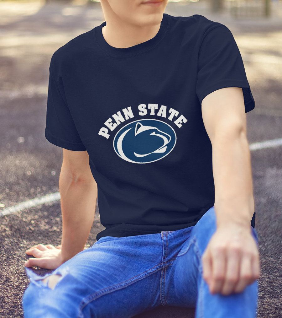 Penn State Nittany Lions Football Ice Hockey T-Shirt