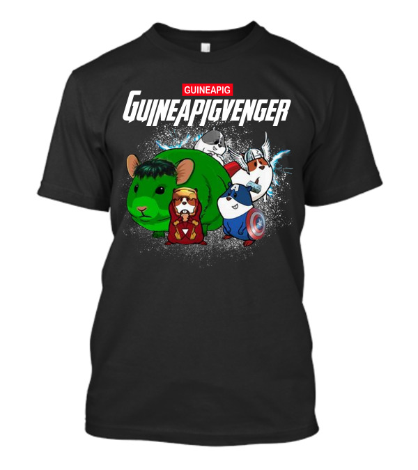 Guinea Pig Guivenger Superhero Team T-Shirt