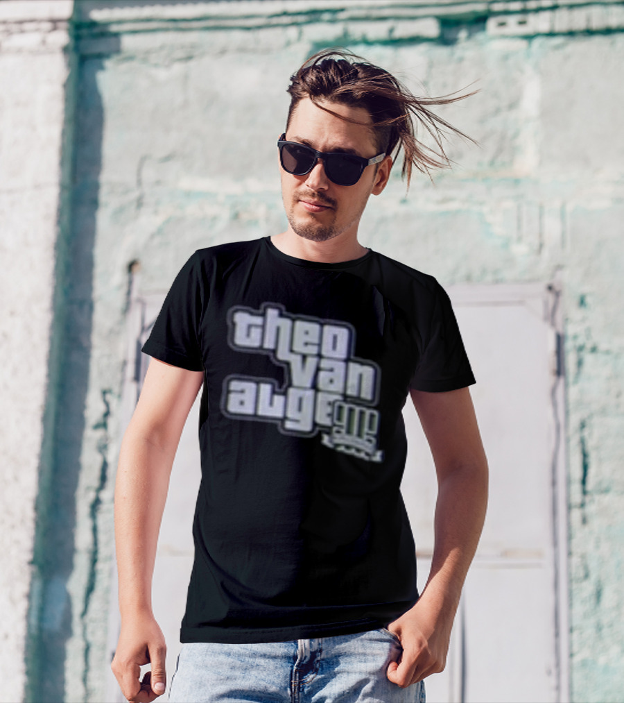 Theo Van Alge GTA Style Retro Gaming T-Shirt